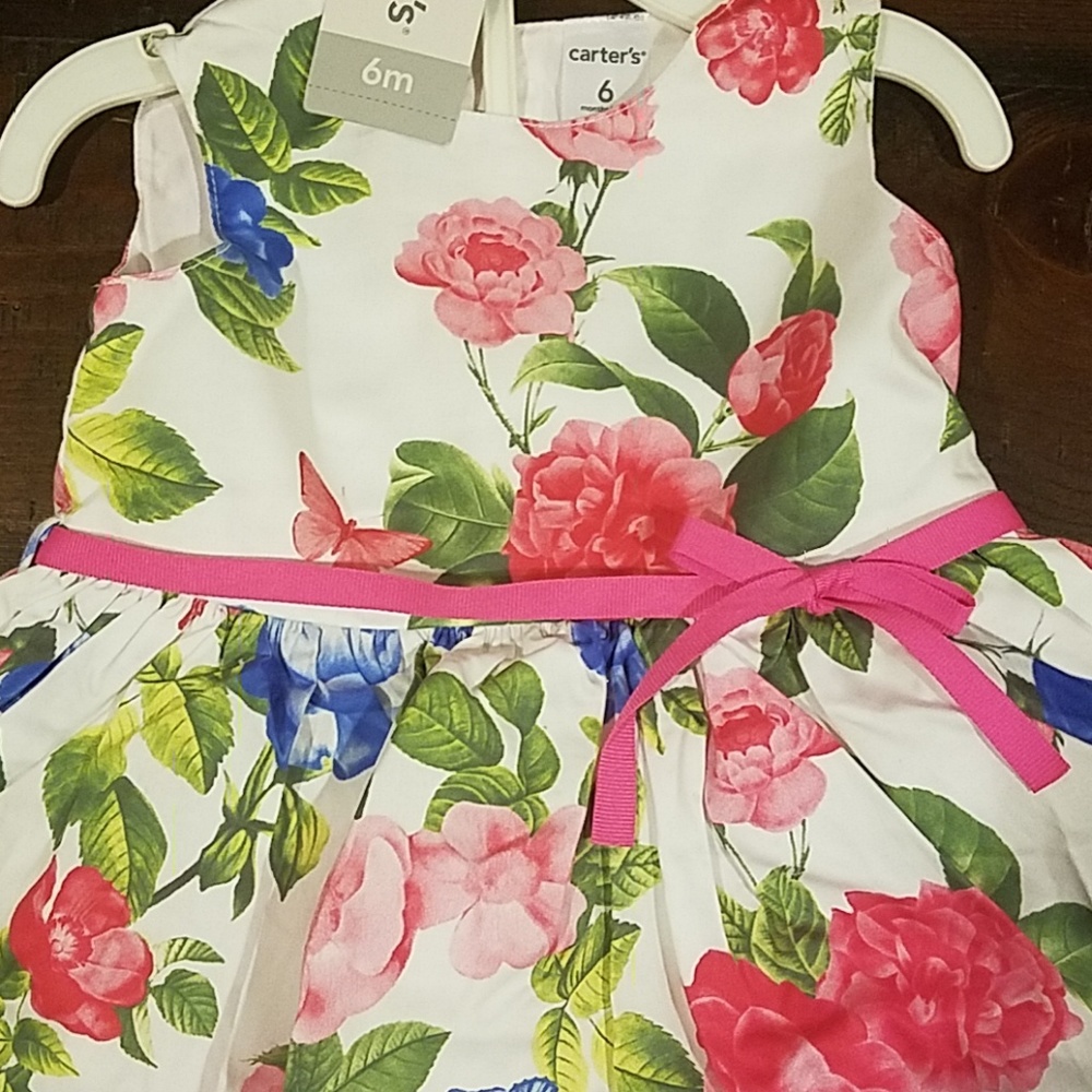 Carter's floral dress with bloomers - Picture 2 of 4